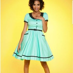 Pinup Couture Medium Mint Dee Dee Dress